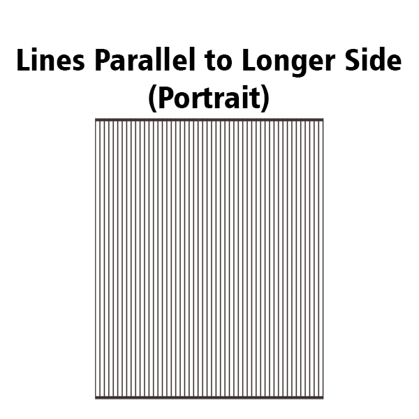 Sheet With Adhesive - 50 LPI (8"x12") (Pack of 5)