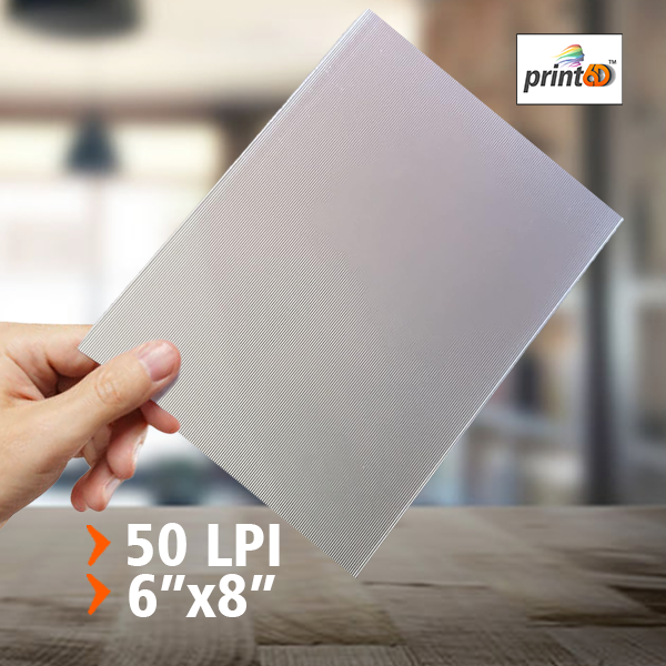 Sheet - 50 LPI (6"x8") (Pack of 5)