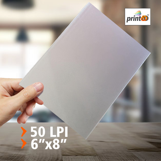 Sheet - 50 LPI (6"x8") (Pack of 5)